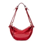 Isabel Marant Maia Medium Leather Bag in Scarlet Red | Women | Luxury Shoes 