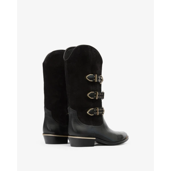 Isabel Marant Mexia Boots in Black | Boots | Luxury Shoes 