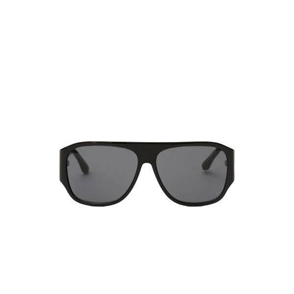 Isabel Marant Mikala Sunglasses in Black Palladium and Gray | Women | Luxury Shoes 