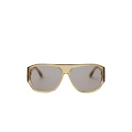 Isabel Marant Mikala Sunglasses in Ochre and Grey | Women | Luxury Shoes 