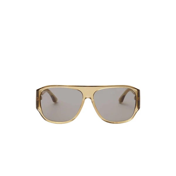 Isabel Marant Mikala Sunglasses in Ochre and Grey | Women | Luxury Shoes 