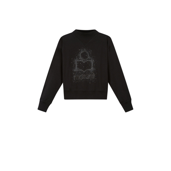 Isabel Marant Moby Sweatshirt in Black | Women | Luxury Shoes 