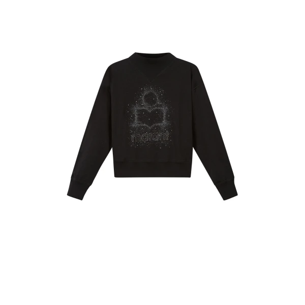 Isabel Marant Moby Sweatshirt in Black | Women | Luxury Shoes 