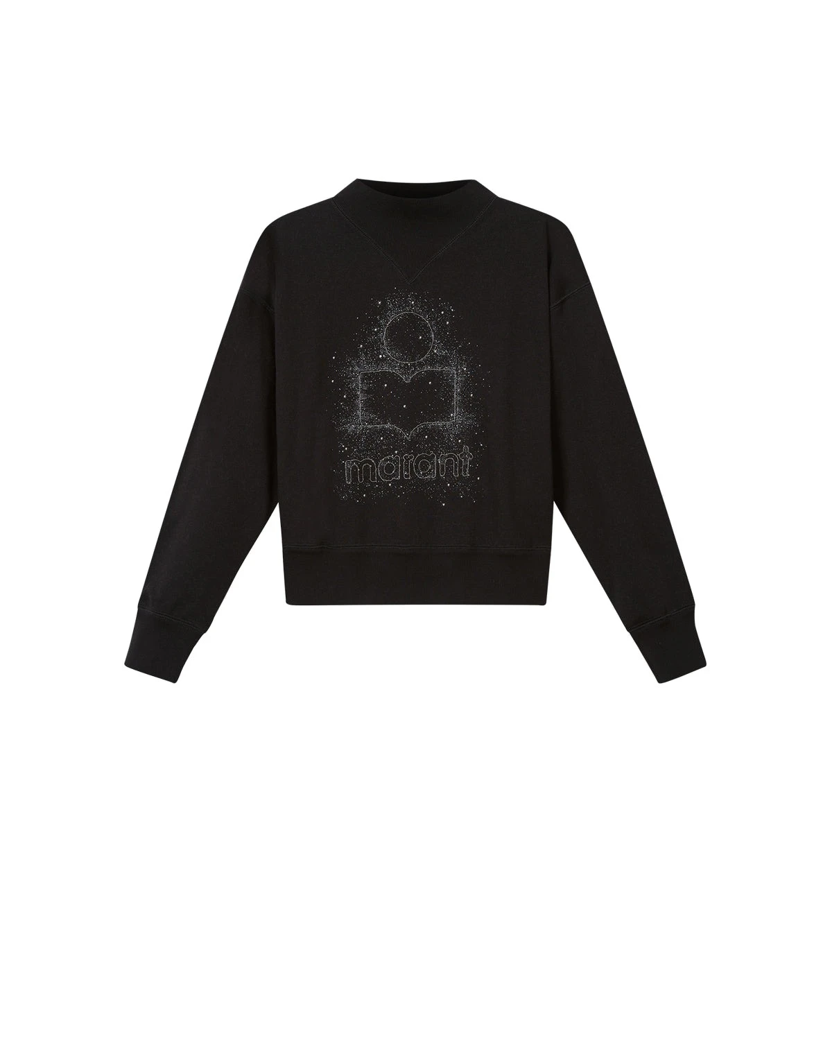 Isabel Marant Moby Sweatshirt in Black Isabel Marant Moby Sweatshirt in Black | Women | Luxury Shoes