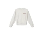 Isabel Marant Mobyli Sweatshirt in Ecru | Women | Luxury Shoes 