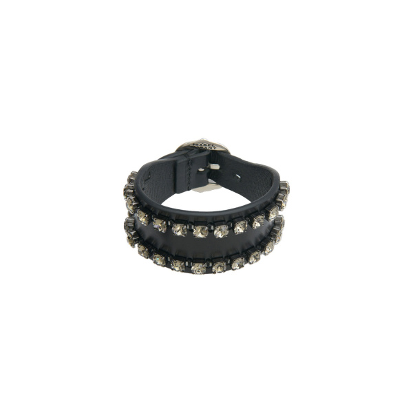Isabel Marant Morea Bracelet in Black and Palladium | Women | Luxury Shoes 