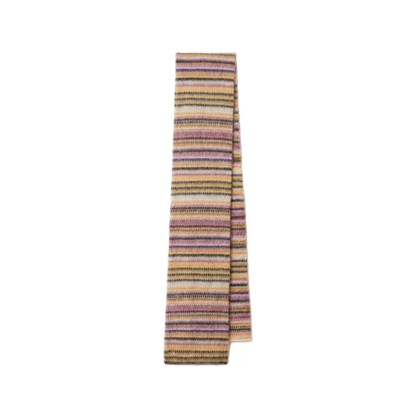 Mouna Mohair Scarf in Mustard