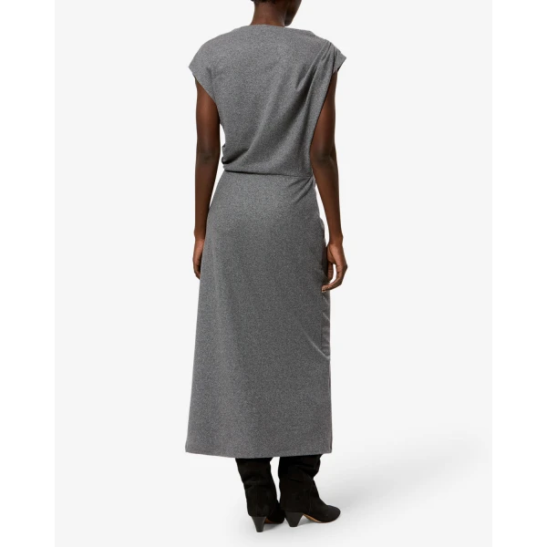 Isabel Marant Naerys Dress in Gray | Maxi Dresses | Luxury Shoes 