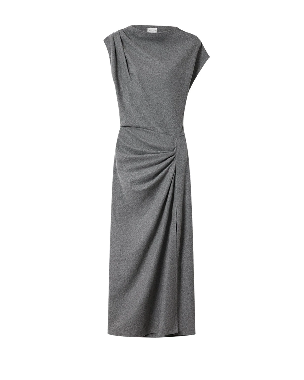 Isabel Marant Naerys Dress in Gray Isabel Marant Naerys Dress in Gray | Women | Luxury Shoes
