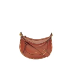 Isabel Marant Naoko Bag in Leather, Cognac | Women | Luxury Shoes 