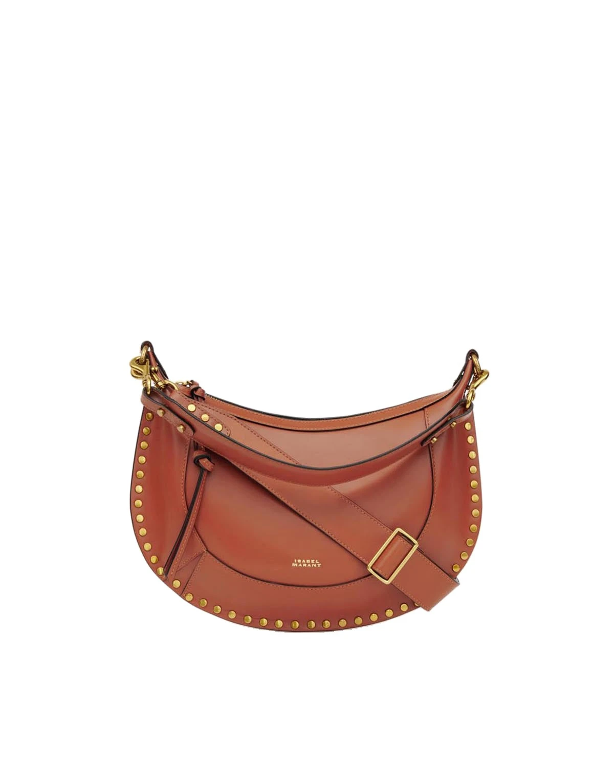 Isabel Marant Naoko Bag in Leather, Cognac Isabel Marant Naoko Bag in Leather, Cognac | Women | Luxury Shoes