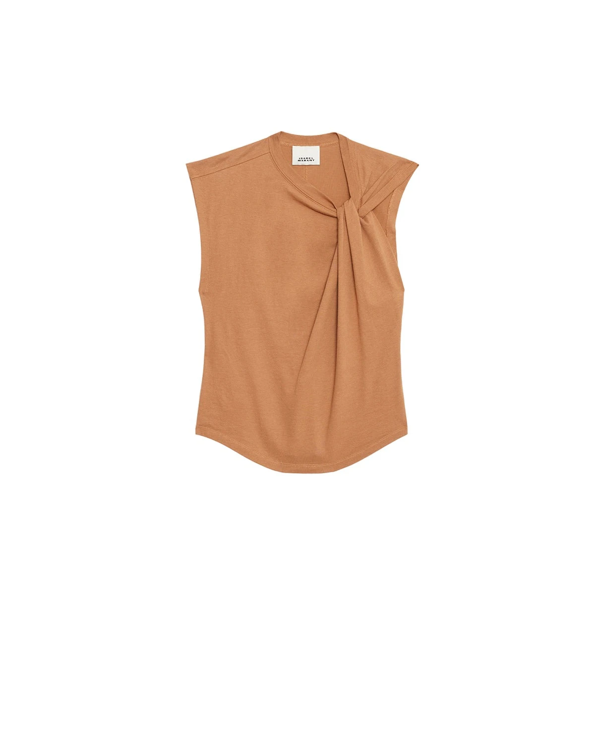 Isabel Marant Nayda T-Shirt in Caramel Isabel Marant Nayda T-Shirt in Caramel | Women | Luxury Shoes
