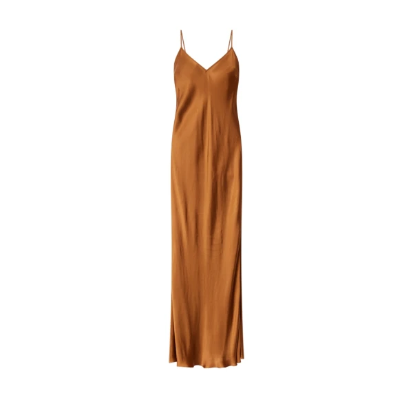 Isabel Marant Nevana Dress in Caramel | Women | Luxury Shoes 