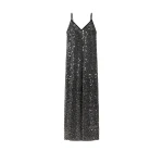 Isabel Marant Nevana Dress in Silver | Women | Luxury Shoes 
