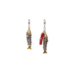 Isabel Marant New River Earrings in Silver and Gold | Women | Luxury Shoes 