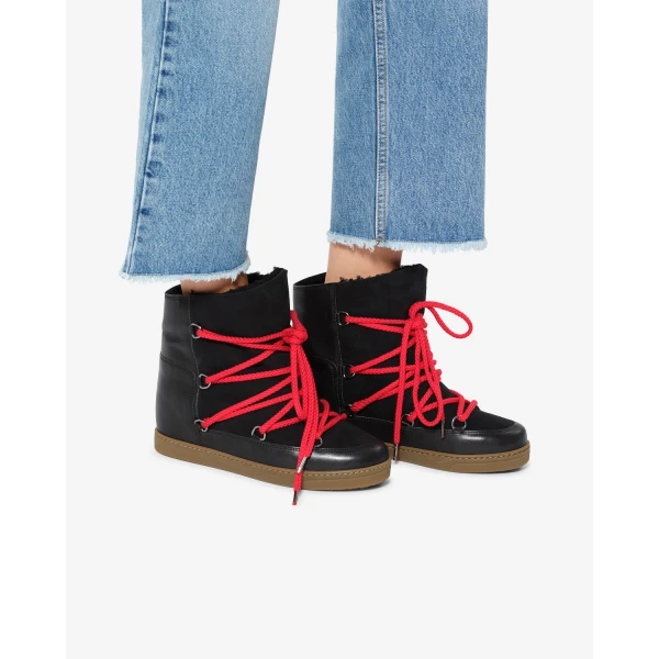 Isabel Marant Nowles Boots in Black | Boots | Luxury Shoes 