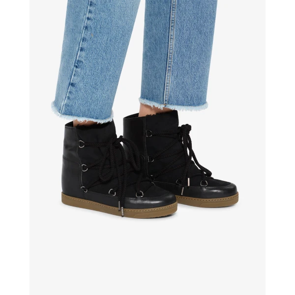 Isabel Marant Nowles Boots in Black | Boots | Luxury Shoes 