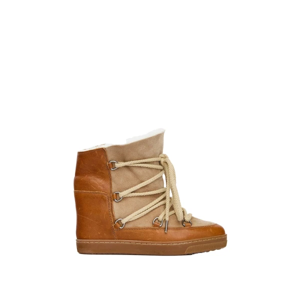Isabel Marant Nowles Boots in Camel | Women | Luxury Shoes 