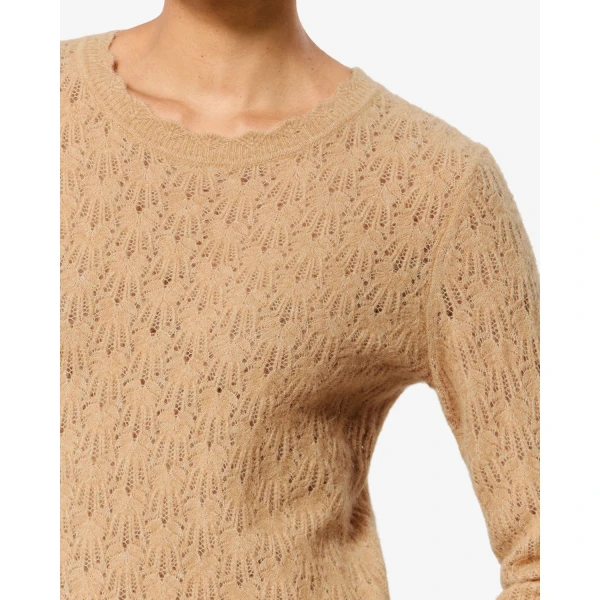 Isabel Marant Obeline Alpaca Sweater in Camel | Sweaters | Luxury Shoes 