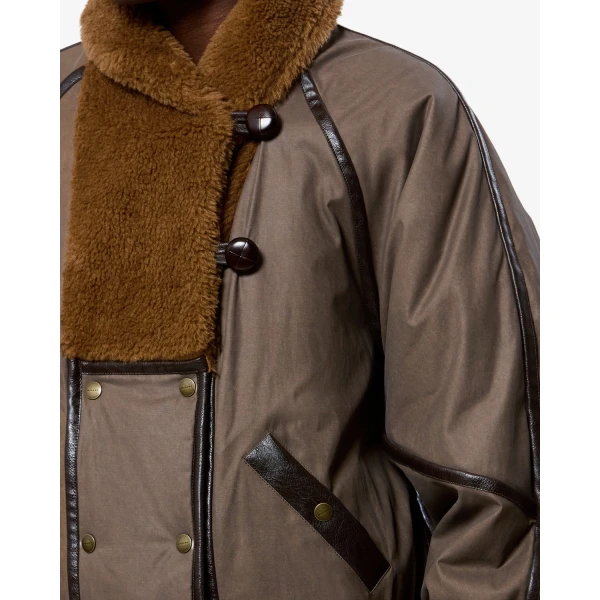 Isabel Marant Olinka Jacket in Brown | Jackets | Luxury Shoes 