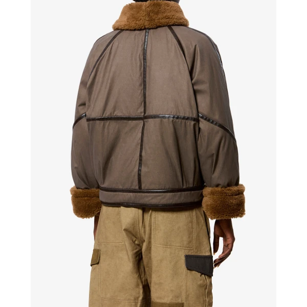 Isabel Marant Olinka Jacket in Brown | Jackets | Luxury Shoes 