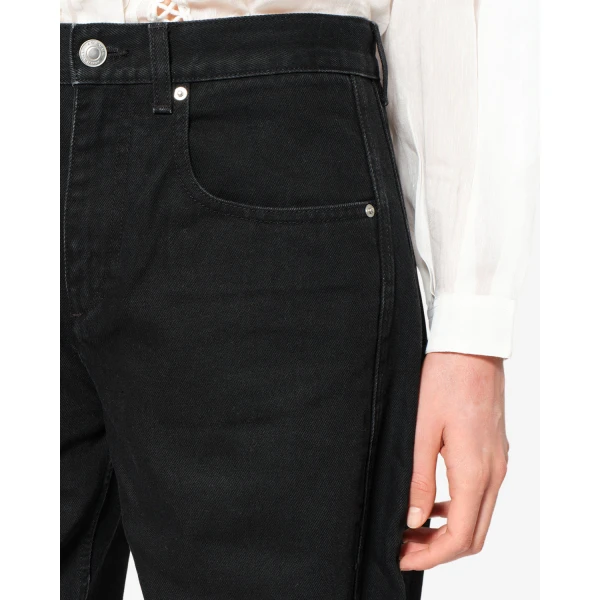 Isabel Marant Oriane Jeans in Black | Denim | Luxury Shoes 