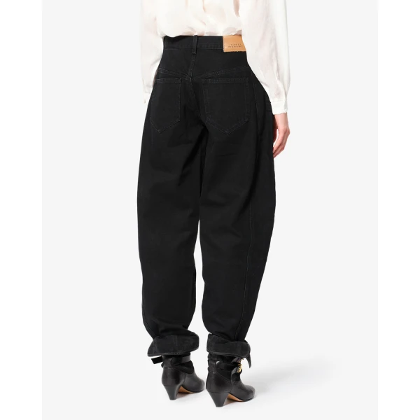 Isabel Marant Oriane Jeans in Black | Denim | Luxury Shoes 