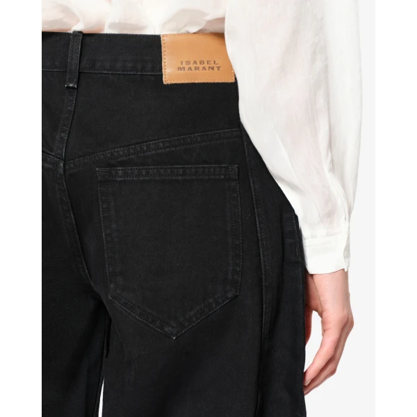 Isabel Marant Oriane Jeans in Black | Denim | Luxury Shoes 