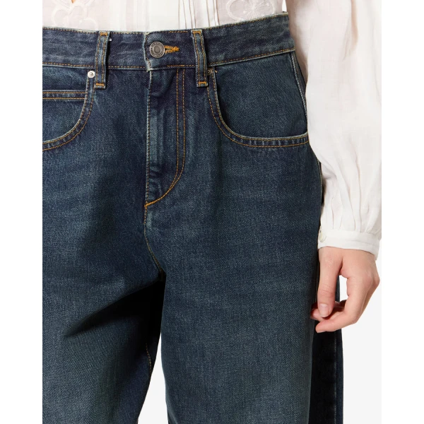 Isabel Marant Oriane Jeans in Blue | Denim | Luxury Shoes 