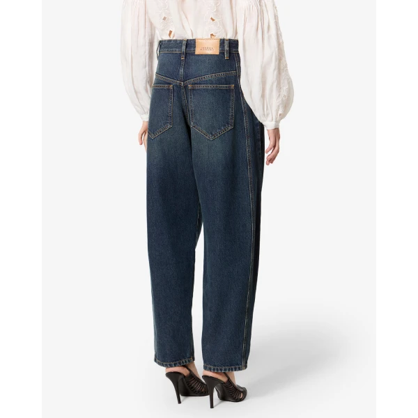 Isabel Marant Oriane Jeans in Blue | Denim | Luxury Shoes 