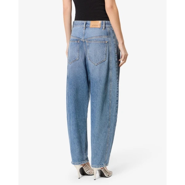 Isabel Marant Oriane Jeans in Light Blue | Denim | Luxury Shoes 