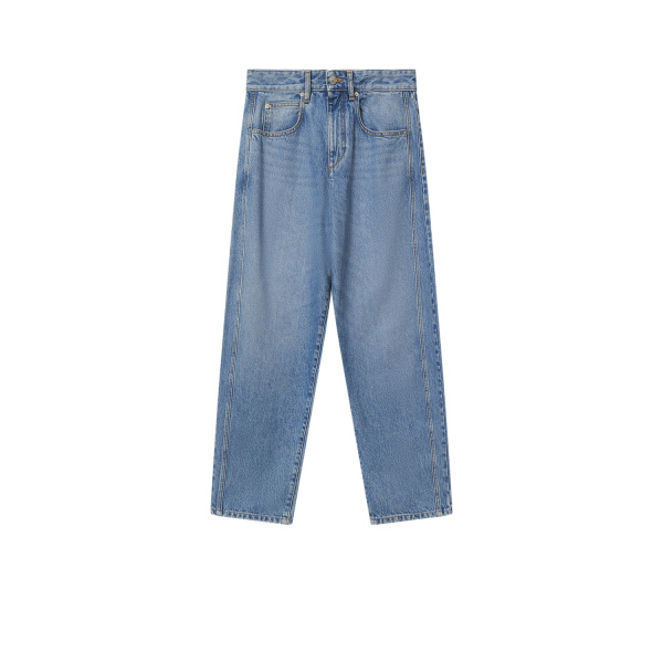 Isabel Marant Oriane Jeans in Light Blue | Women | Luxury Shoes 