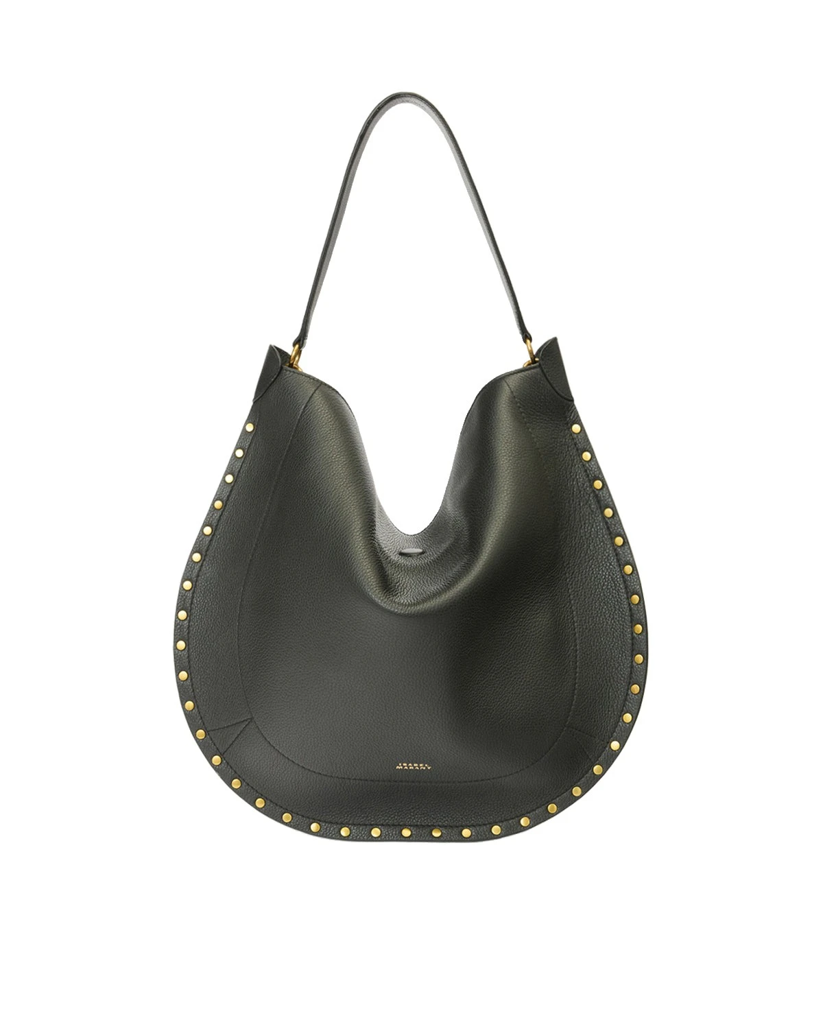 Isabel Marant Oskan Hobo Soft Grained Leather Bag in Black Isabel Marant Oskan Hobo Soft Grained Leather Bag in Black | Women | Luxury Shoes