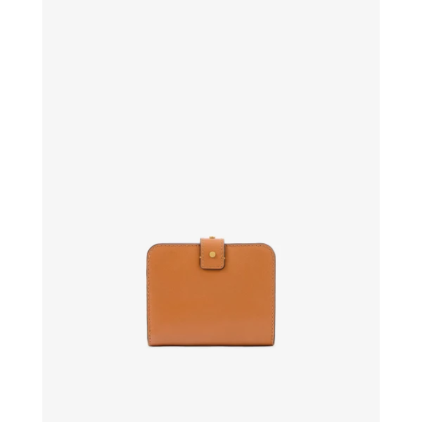 Isabel Marant Oskan Leather Wallet in Cognac | Wallets & Purses | Luxury Shoes 