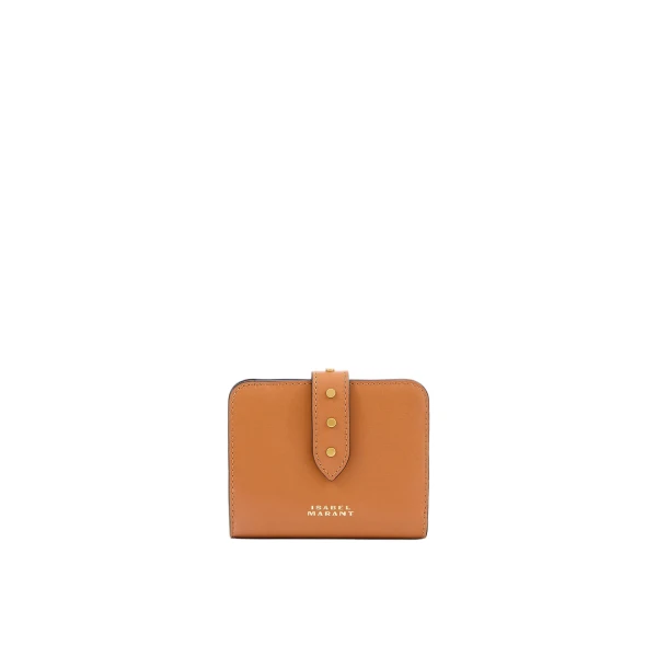 Oskan Leather Wallet in Cognac