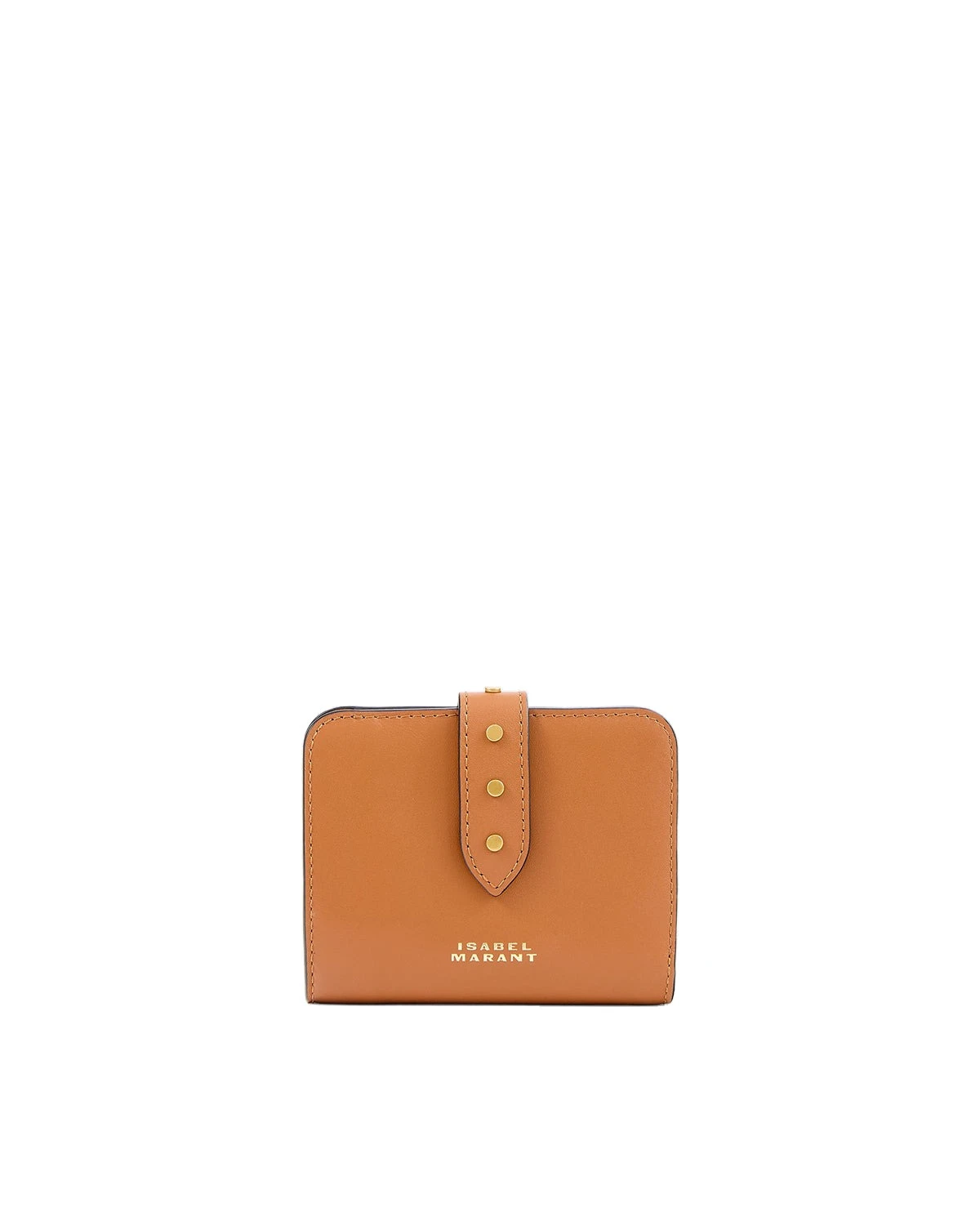 Isabel Marant Oskan Leather Wallet in Cognac Isabel Marant Oskan Leather Wallet in Cognac | Women | Luxury Shoes