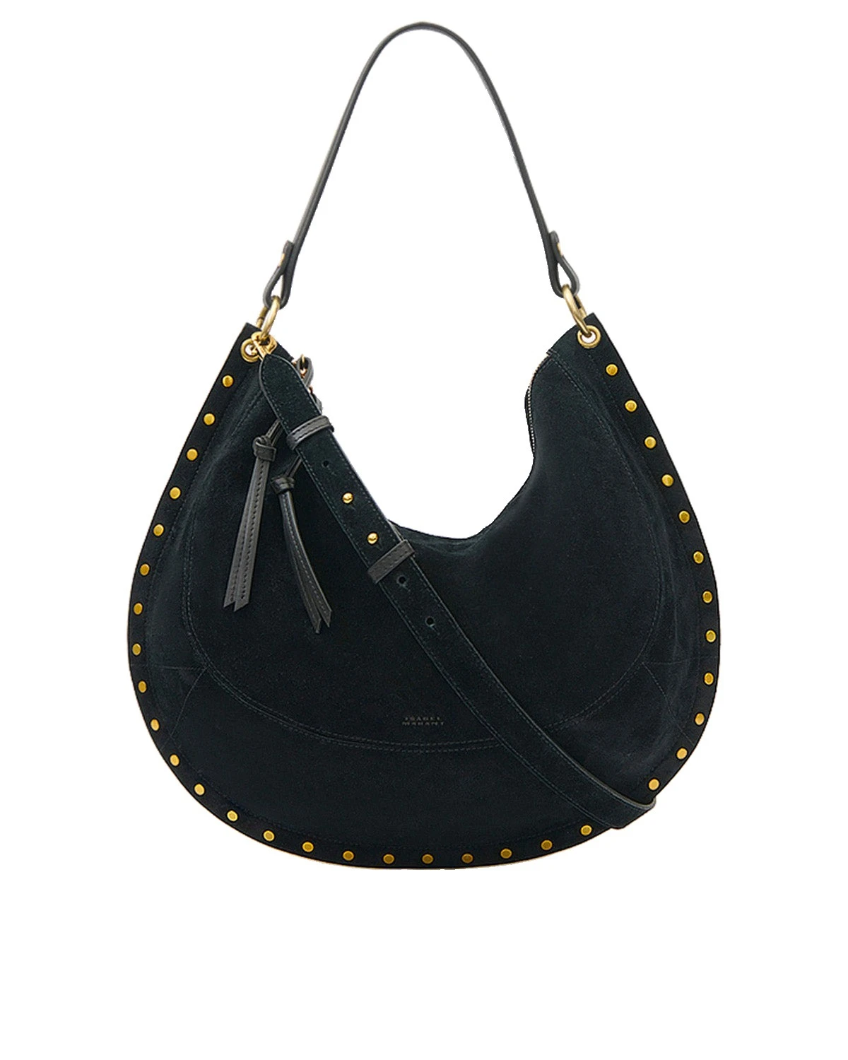 Isabel Marant Oskan Soft L Suede Bag in Black Isabel Marant Oskan Soft L Suede Bag in Black | Women | Luxury Shoes