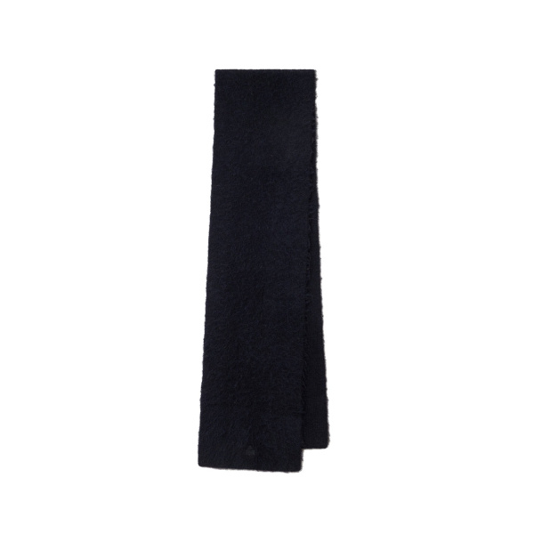 Isabel Marant Peliz Alpaca Scarf in Black | Women | Luxury Shoes 