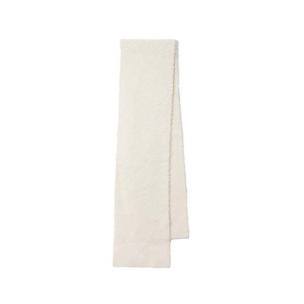 Isabel Marant Peliz Alpaca Scarf in Ecru | Women | Luxury Shoes 