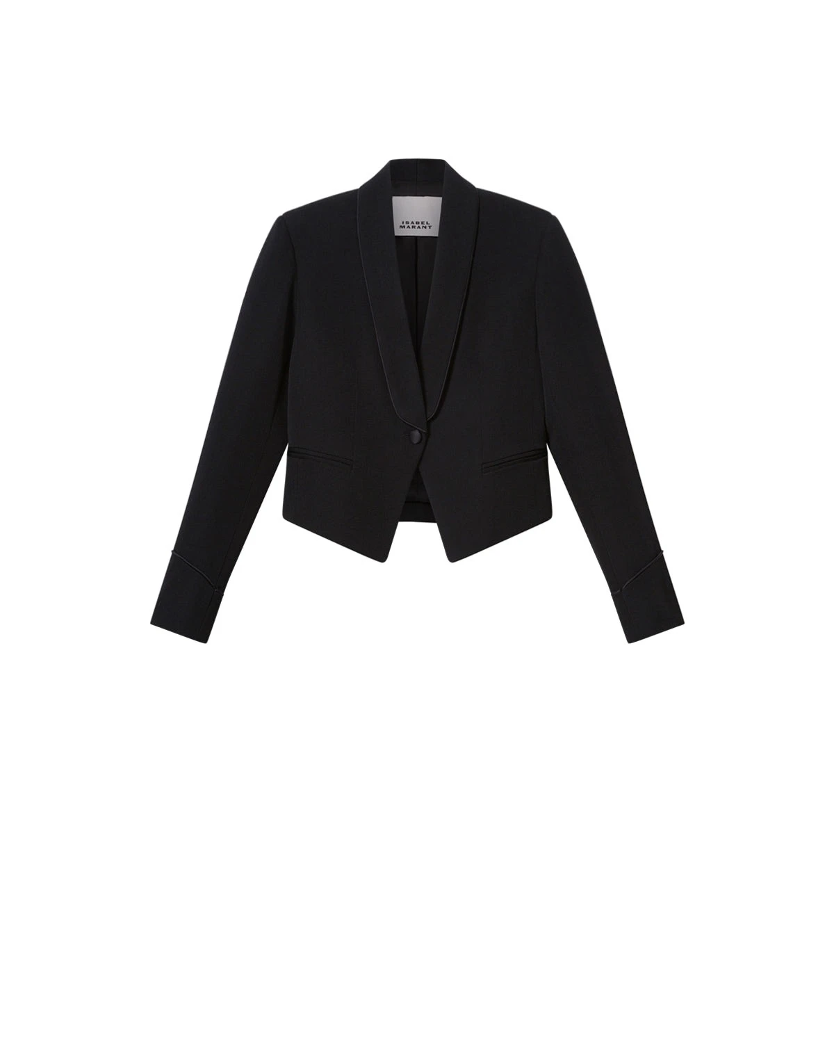 Isabel Marant Pialena Wool Jacket in Black Isabel Marant Pialena Wool Jacket in Black | Women | Luxury Shoes