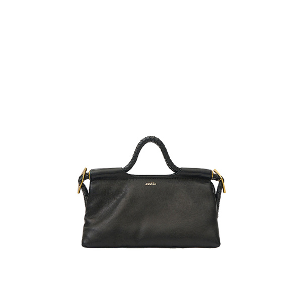 Isabel Marant Pipa M Leather Bag in Black | Women | Luxury Shoes 