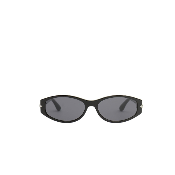 Isabel Marant Pixa Sunglasses in Black Palladium and Gray | Women | Luxury Shoes 