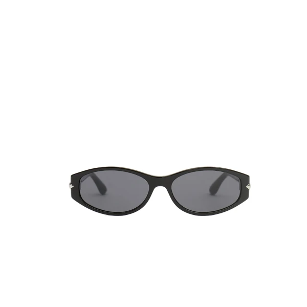 Isabel Marant Pixa Sunglasses in Black Palladium and Gray | Women | Luxury Shoes 