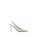 Isabel Marant Pysma Pumps in Light Gold | Women | Luxury Shoes 
