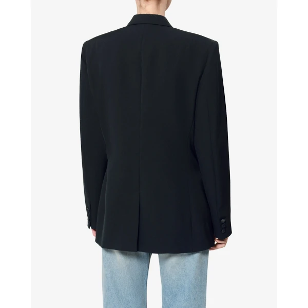 Isabel Marant Ranyae Wool Jacket in Black | Jackets | Luxury Shoes 