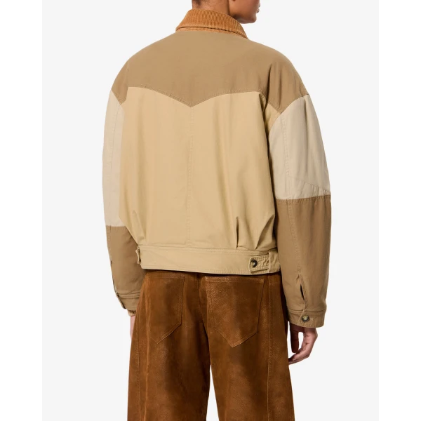 Isabel Marant Risla Jacket in Beige | Shearling Jackets | Luxury Shoes 
