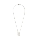 Isabel Marant Rock Crystal Necklace in Silver | Women | Luxury Shoes 