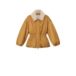 Isabel Marant Selja Coat in Ochre | Women | Luxury Shoes 