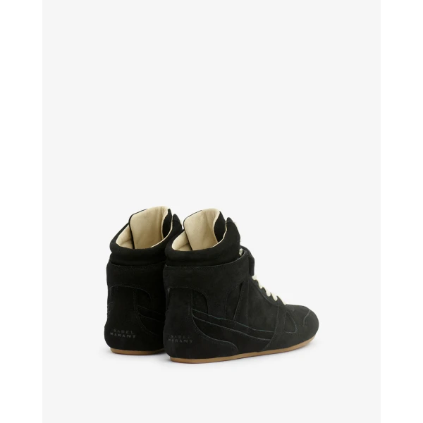 Isabel Marant Senny High Sneakers in Black | Sneakers | Luxury Shoes 