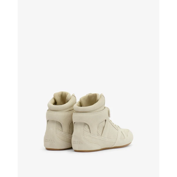 Isabel Marant Senny High Sneakers in Chalk | Sneakers | Luxury Shoes 